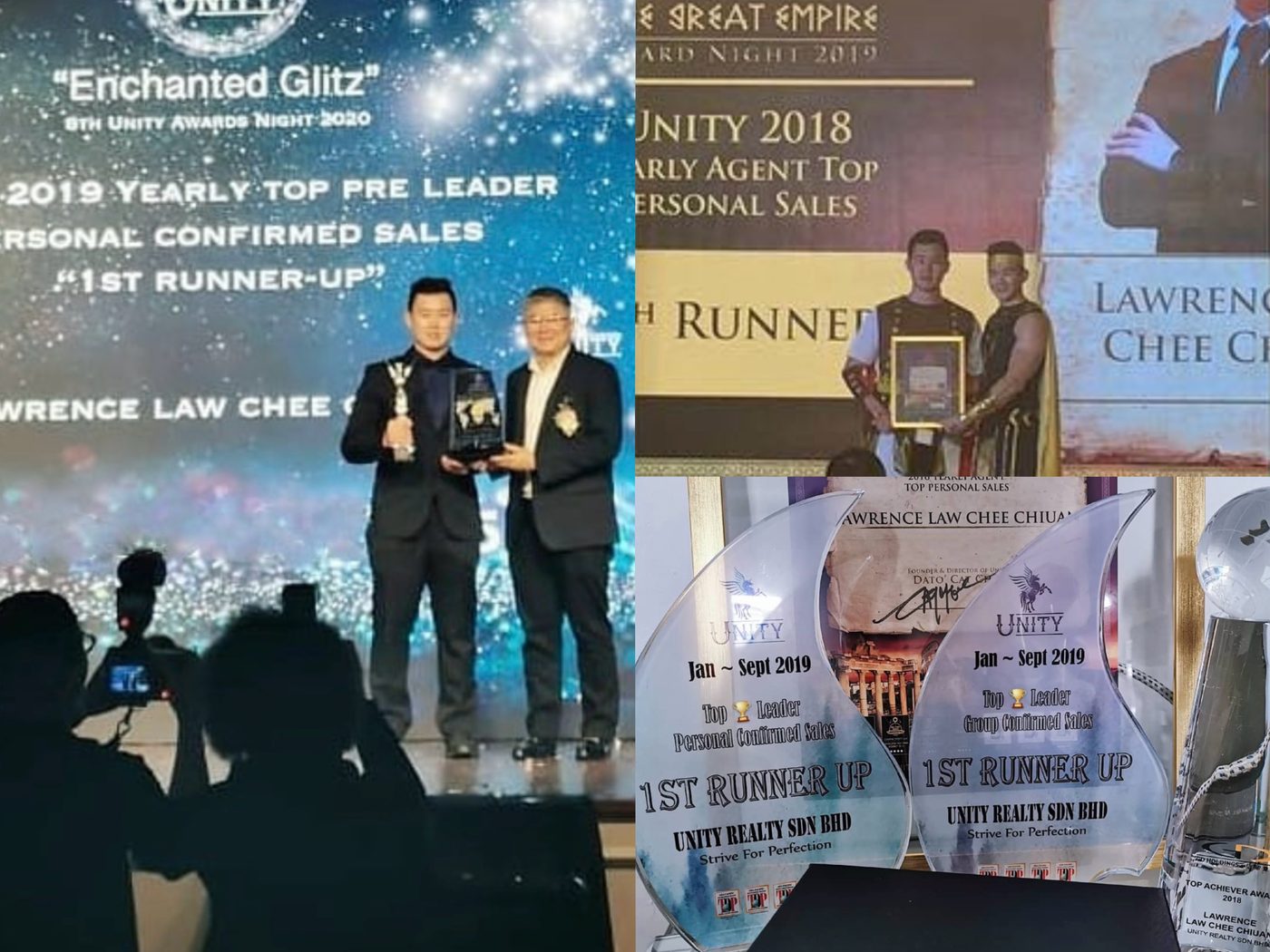 3 Consecutive Years — Top Personal Converted Value